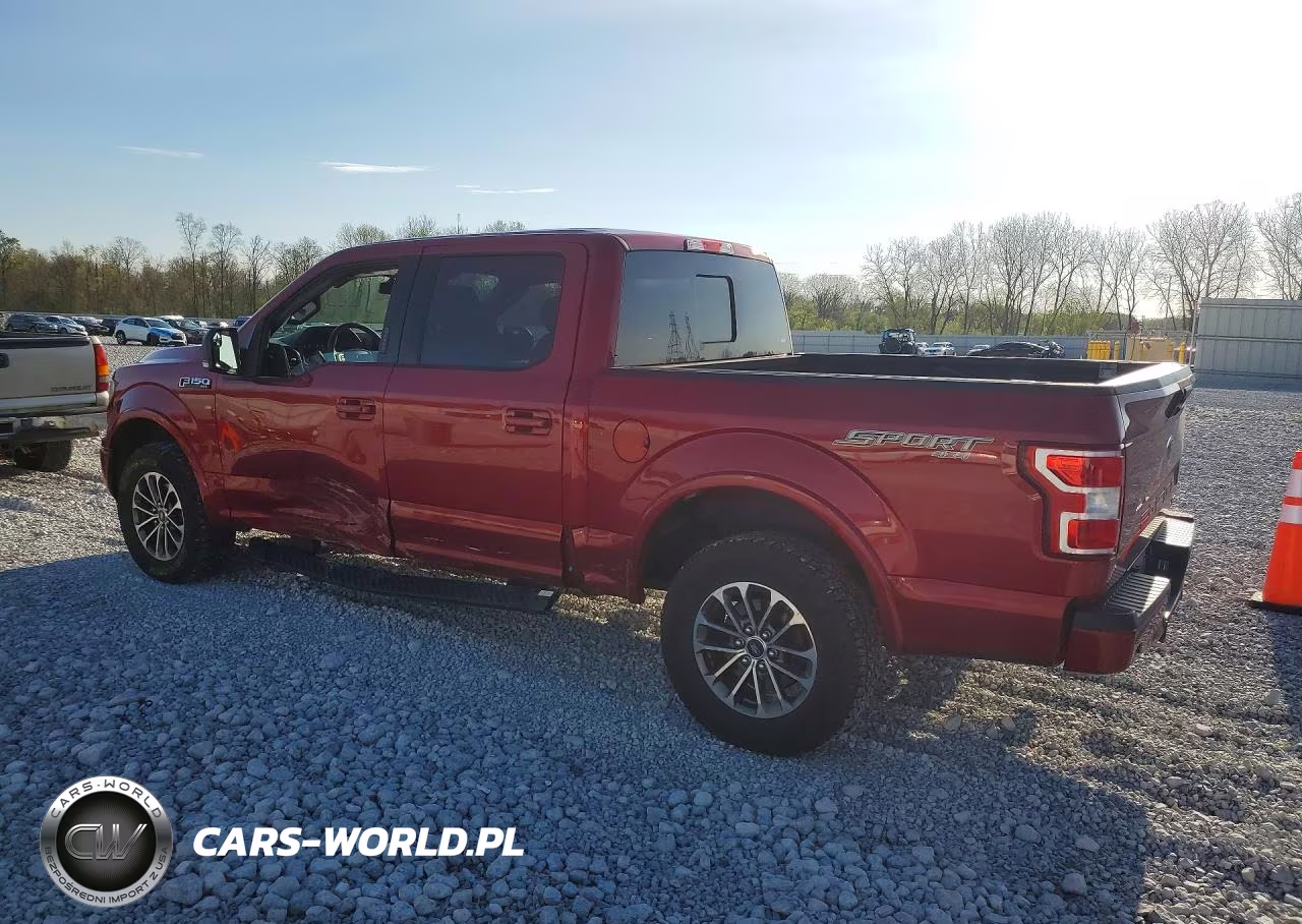 2019 Ford F150 Supercrew VIN:1FTEW1EPXKFB14166 - 2