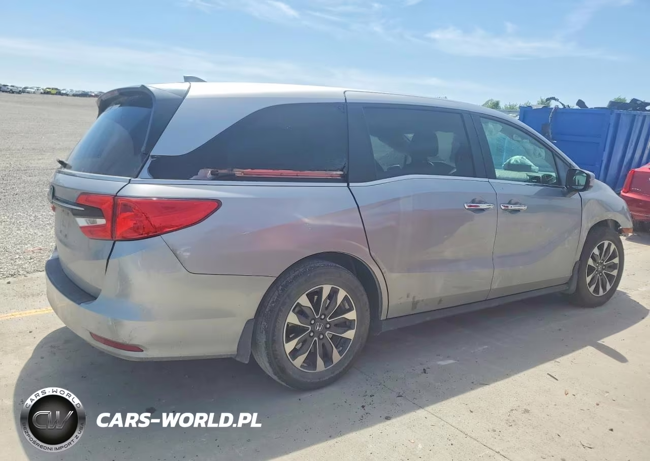2022 Honda Odyssey Exl VIN:5FNRL6H79NB059303 - 3