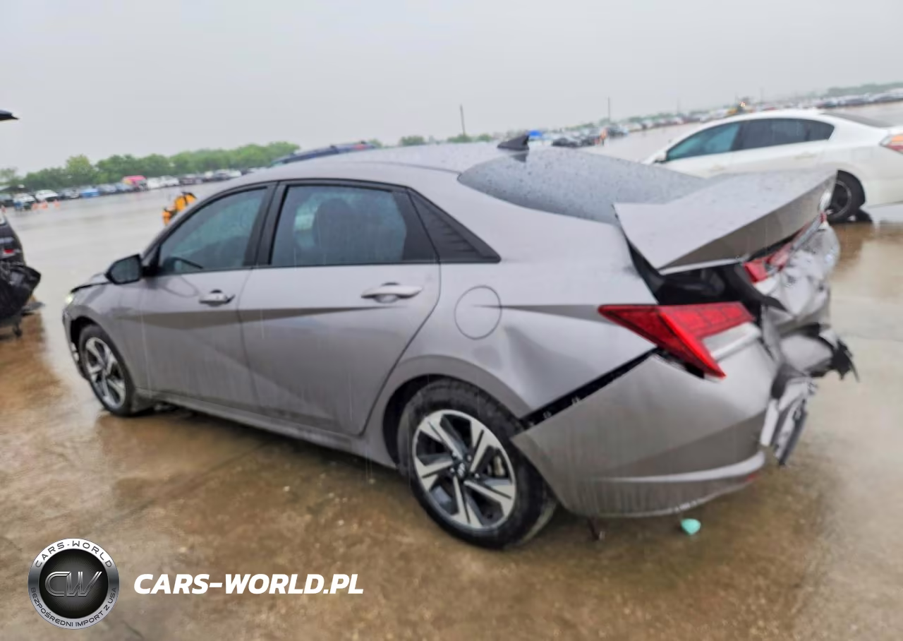 2022 Hyundai Elantra Blue VIN:KMHLM4AJ6NU028803 - 2