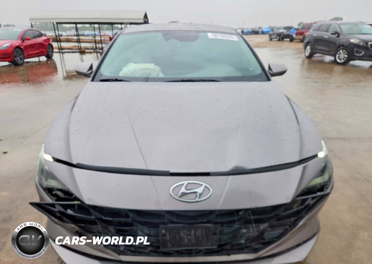 2022 Hyundai Elantra Blue VIN:KMHLM4AJ6NU028803 - 5