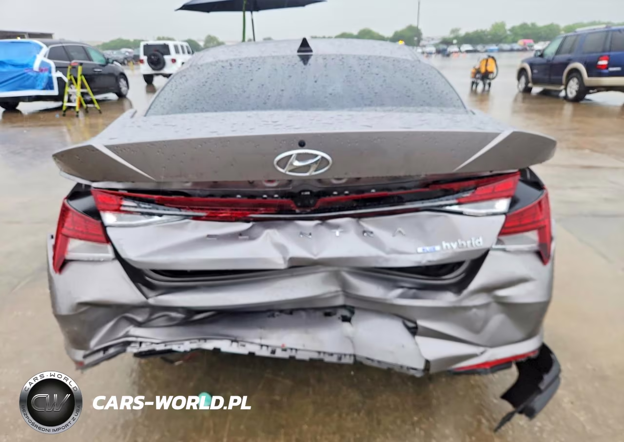 2022 Hyundai Elantra Blue VIN:KMHLM4AJ6NU028803 - 6