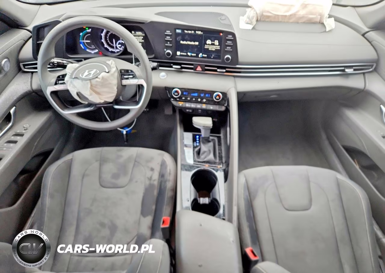 2022 Hyundai Elantra Blue VIN:KMHLM4AJ6NU028803 - 8