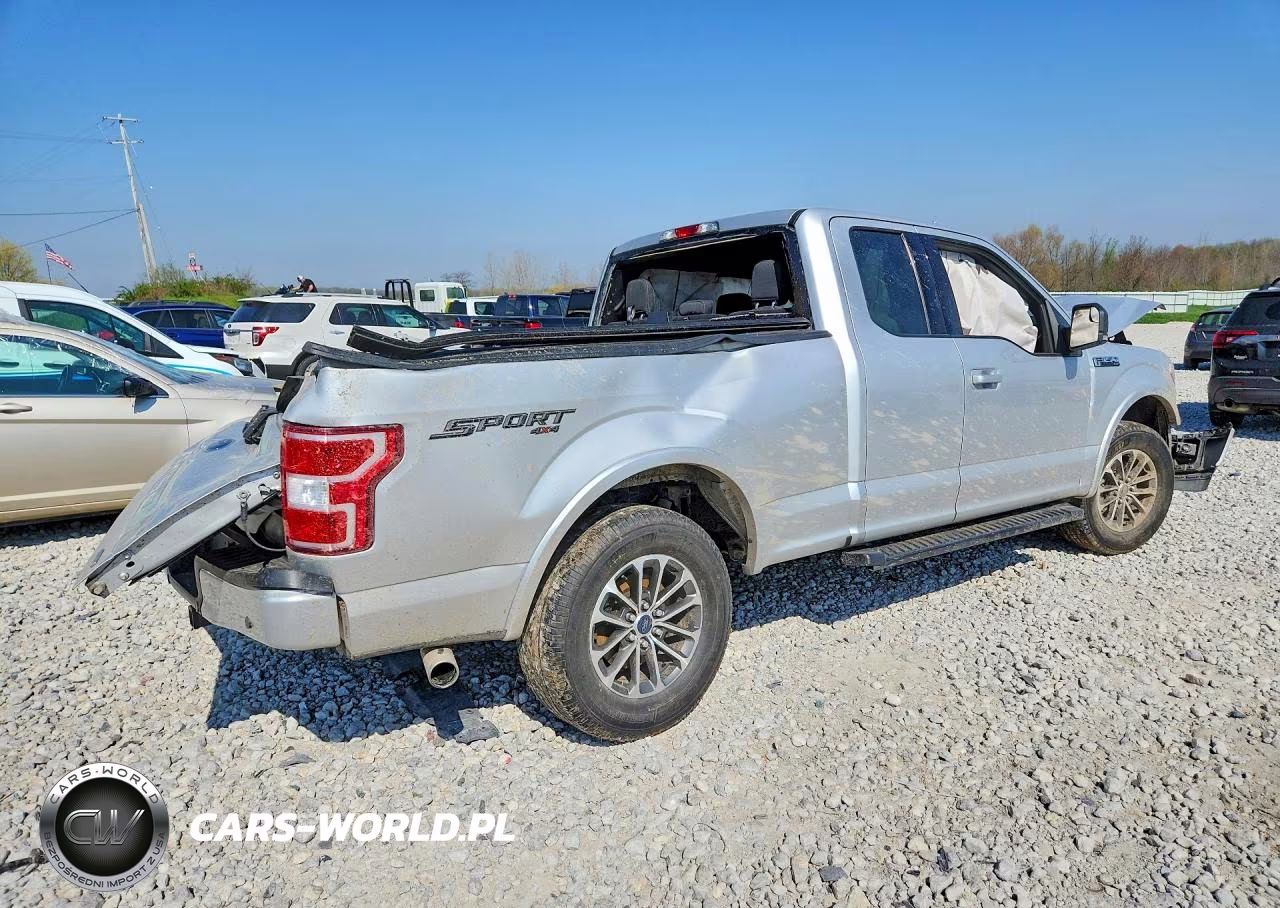 2018 Ford F150 Super Cab VIN:1FTEX1EP5JKE67837 - 3
