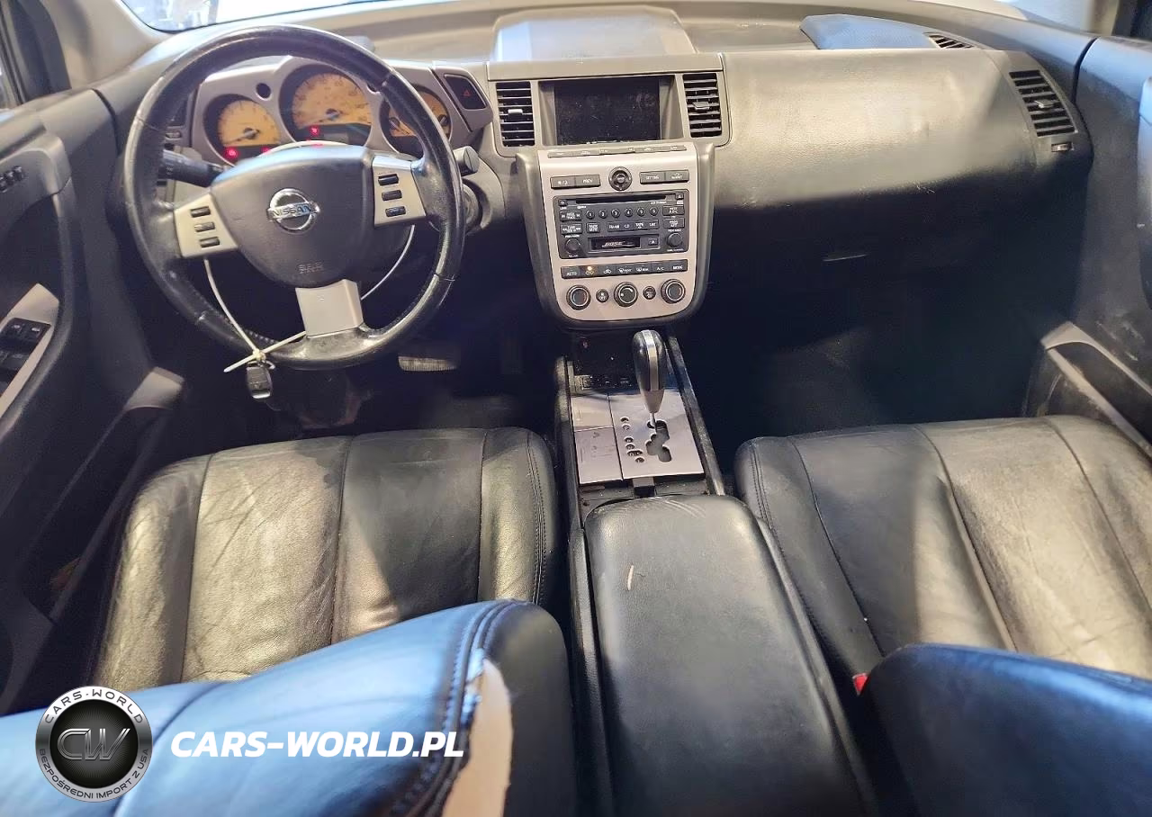 2005 Nissan Murano S VIN:JN8AZ08W25W439129 - 8