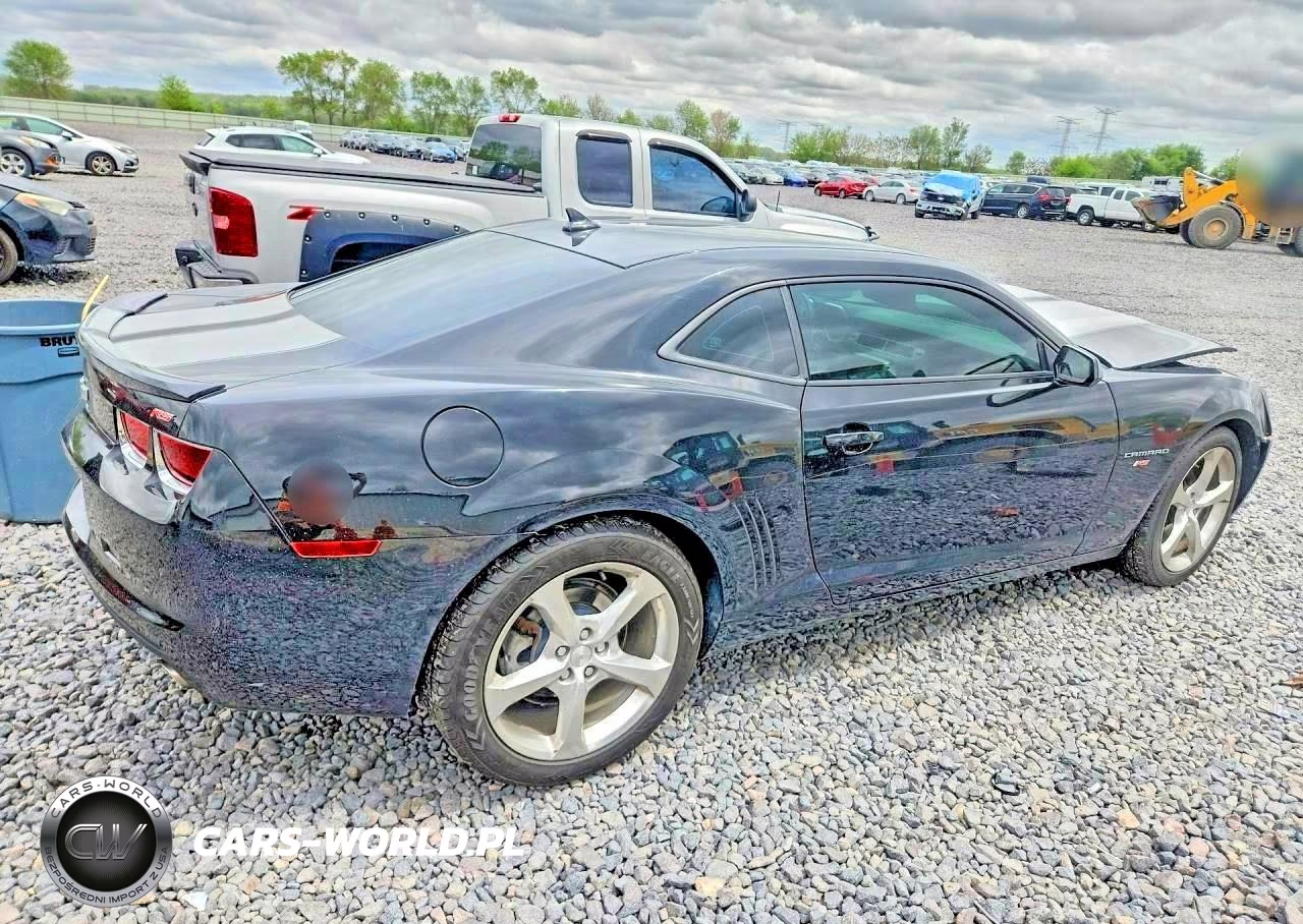 2013 Chevrolet Camaro Lt VIN:2G1FB1E3XD9203978 - 3