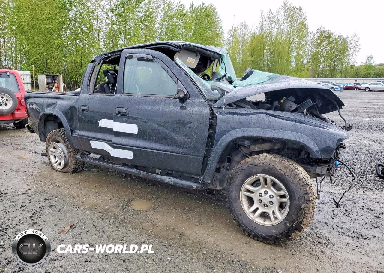 2004 Dodge Dakota Quad Sport VIN:1D7HG38N54S597534 - 4