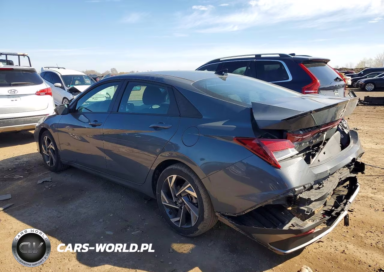 2025 Hyundai Elantra Sel Sport VIN:KMHLM4DG7SU079318 - 2