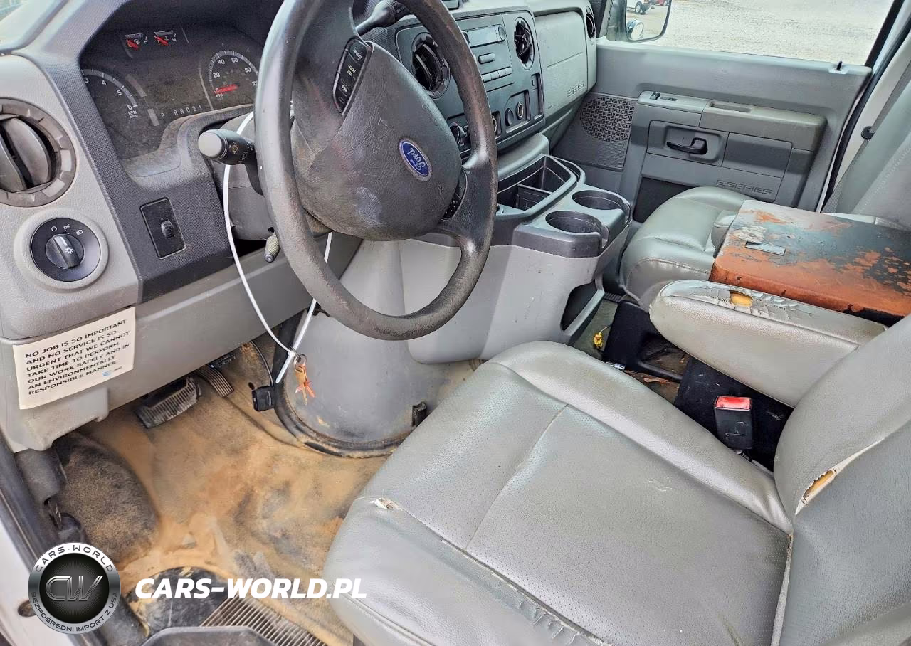 2009 Ford Econoline E250 Van VIN:1FTNE24W39DA14093 - 8