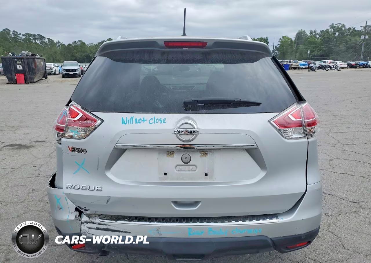 2016 Nissan Rogue S VIN:5N1AT2MT5GC925051 - 6