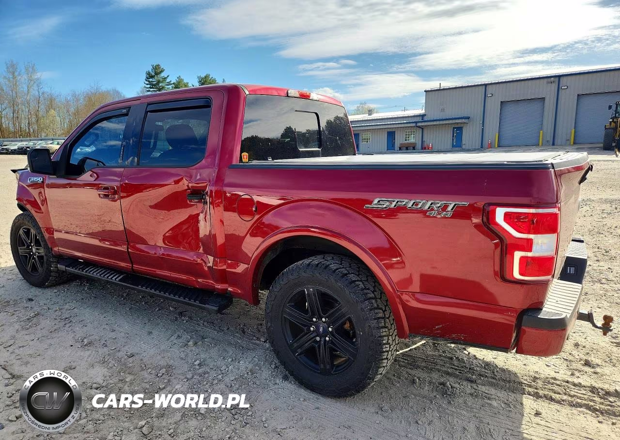 2018 Ford F150 Supercrew VIN:1FTEW1EPXJFD89549 - 2