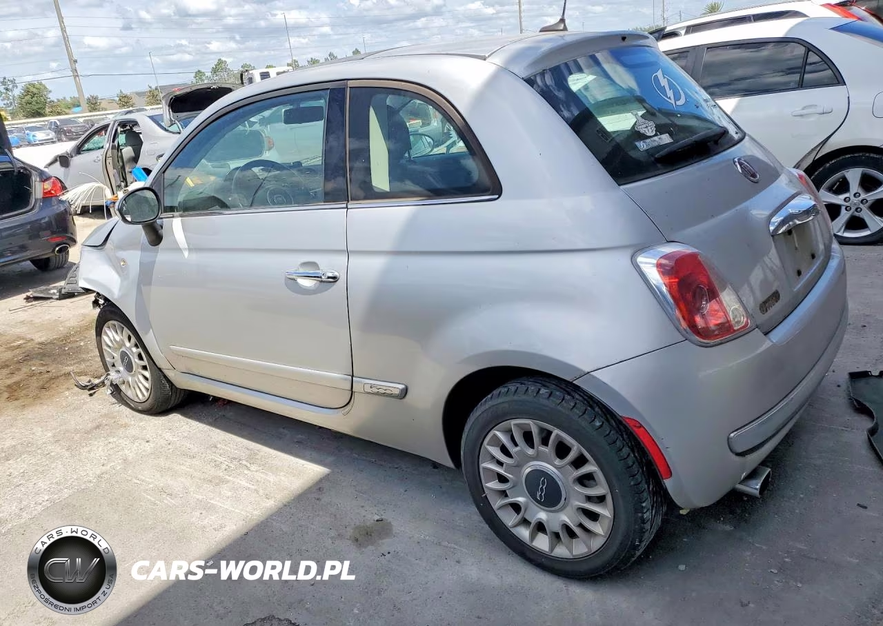 2012 Fiat 500 Lounge VIN:3C3CFFCR6CT110586 - 2