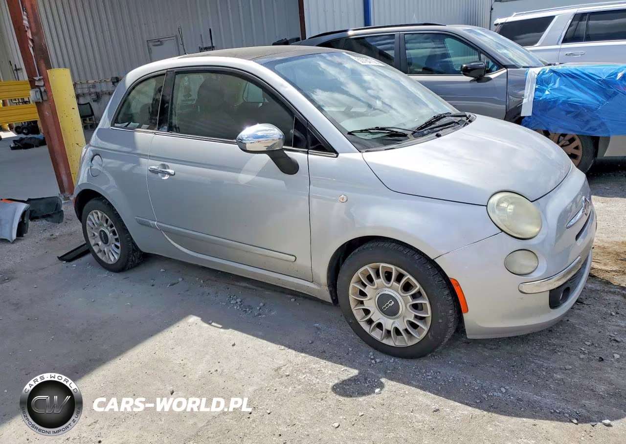 2012 Fiat 500 Lounge VIN:3C3CFFCR6CT110586 - 4