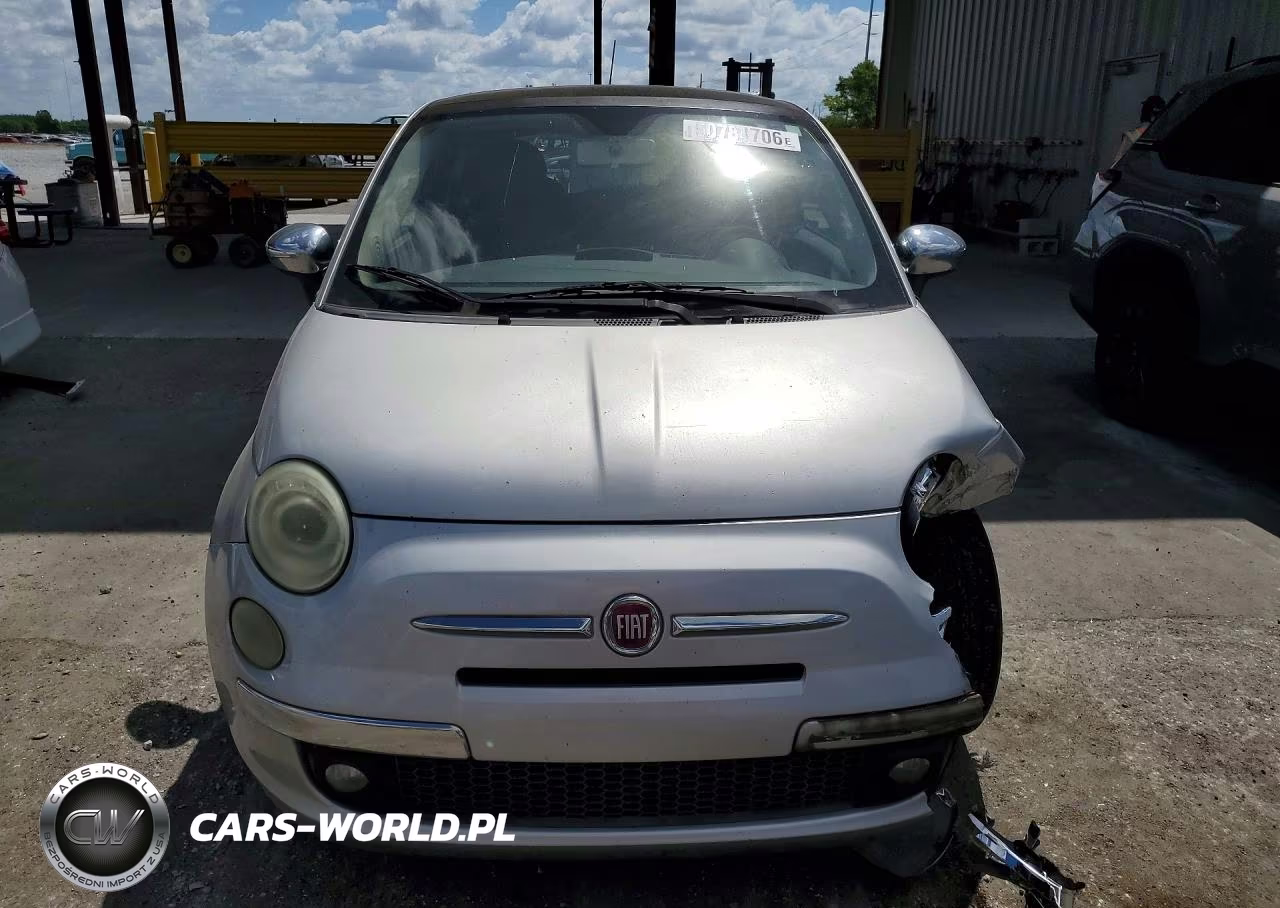 2012 Fiat 500 Lounge VIN:3C3CFFCR6CT110586 - 5