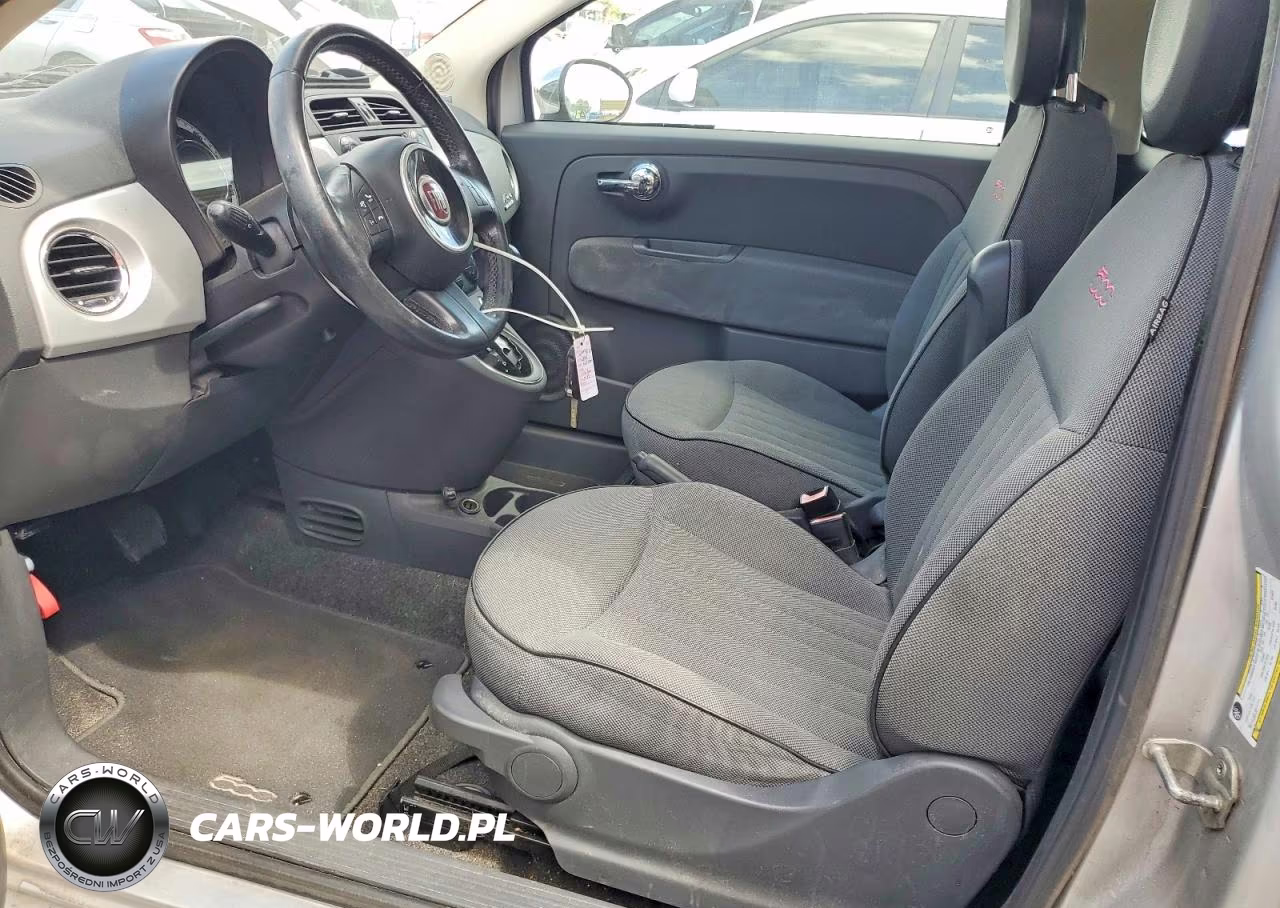 2012 Fiat 500 Lounge VIN:3C3CFFCR6CT110586 - 7