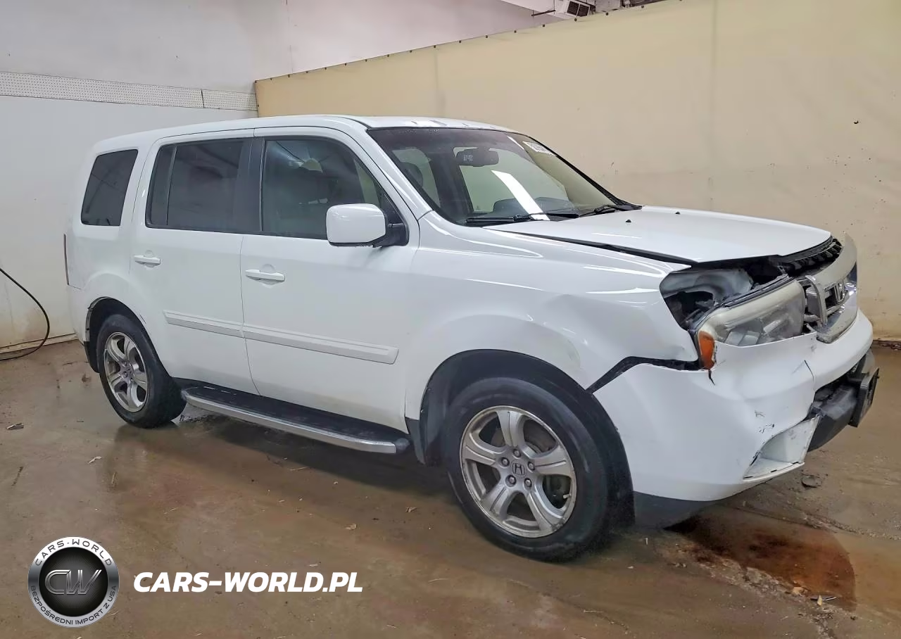 2015 Honda Pilot Exln VIN:5FNYF4H77FB024316 - 4
