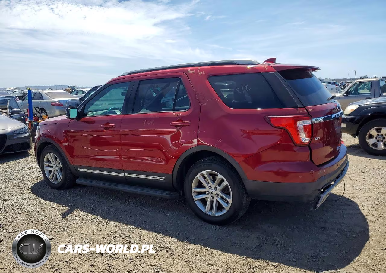 2017 Ford Explorer Xlt VIN:1FM5K7D83HGA43349 - 2