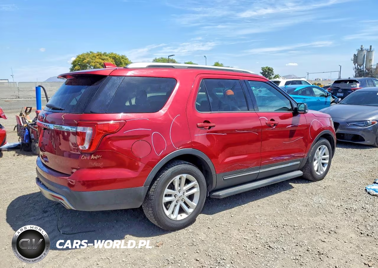 2017 Ford Explorer Xlt VIN:1FM5K7D83HGA43349 - 3