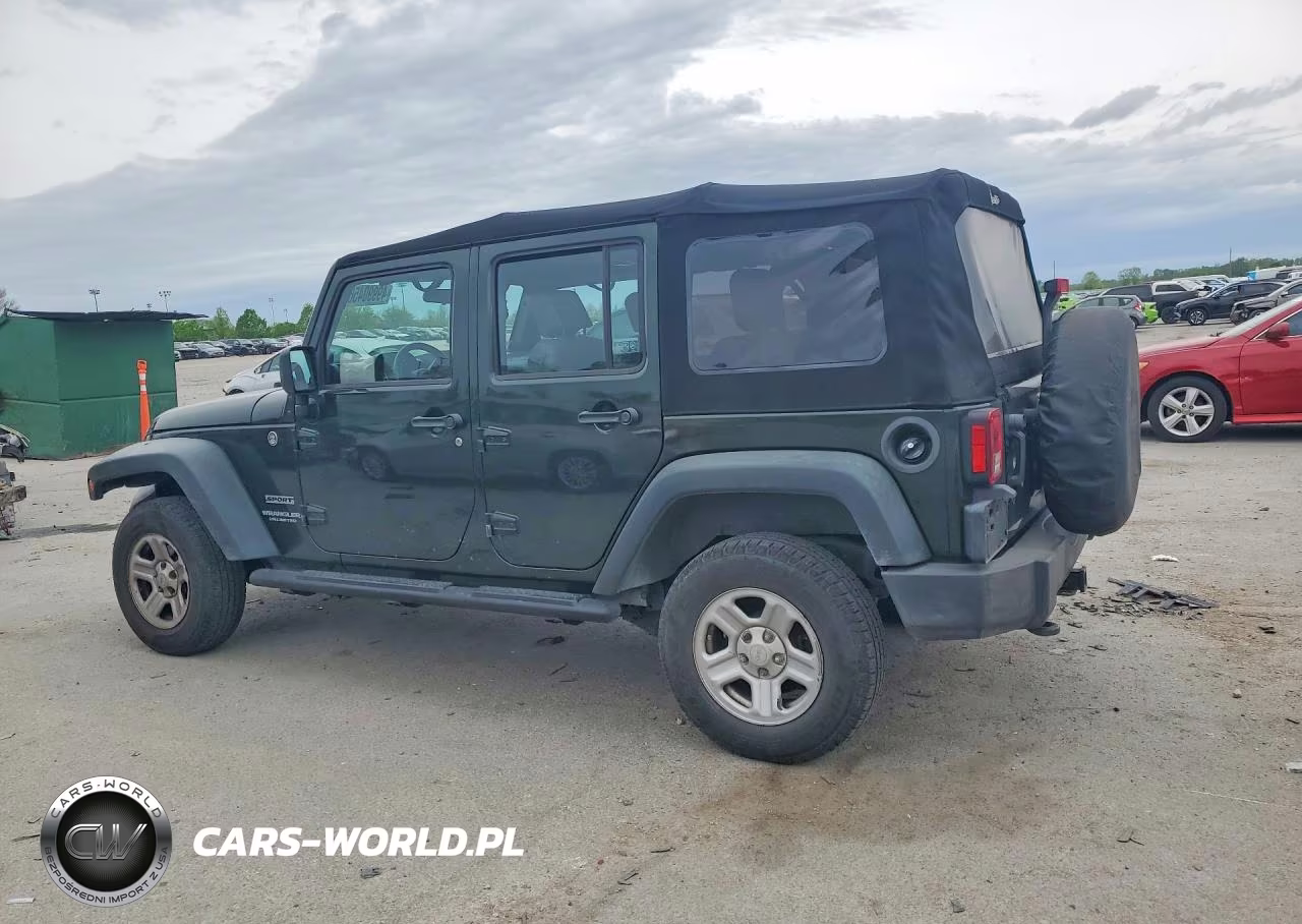 2010 Jeep Wrangler Unlimited Sport VIN:1J4BA3H11AL121067 - 2