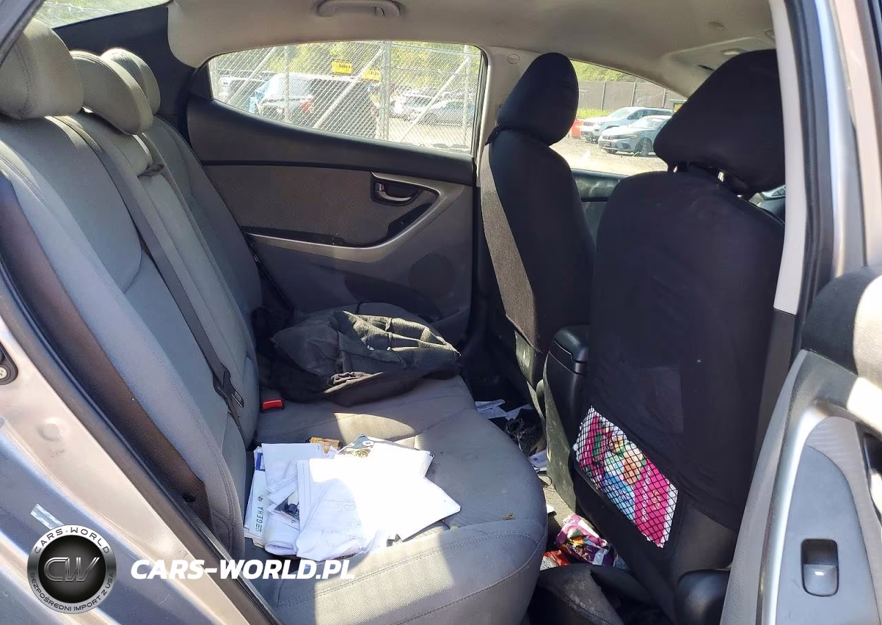 2012 Hyundai Elantra Gls VIN:KMHDH4AE2CU189383 - 10