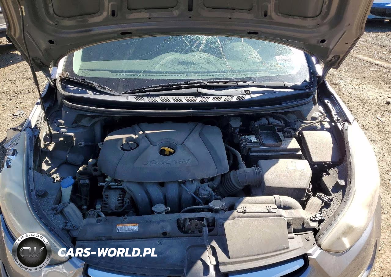 2012 Hyundai Elantra Gls VIN:KMHDH4AE2CU189383 - 11
