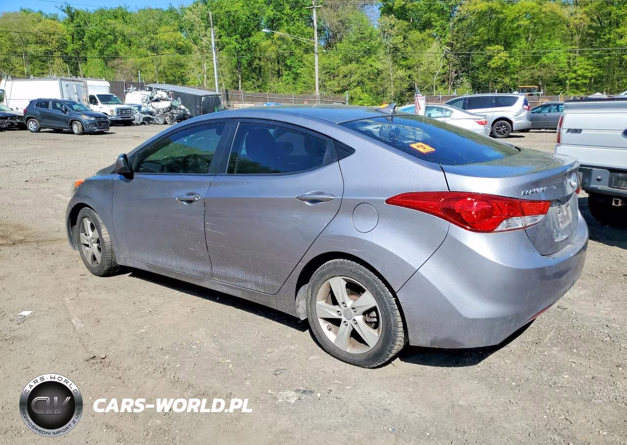 2012 Hyundai Elantra Gls VIN:KMHDH4AE2CU189383 - 2