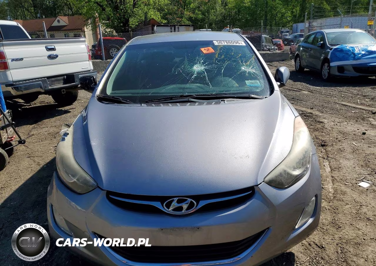 2012 Hyundai Elantra Gls VIN:KMHDH4AE2CU189383 - 5