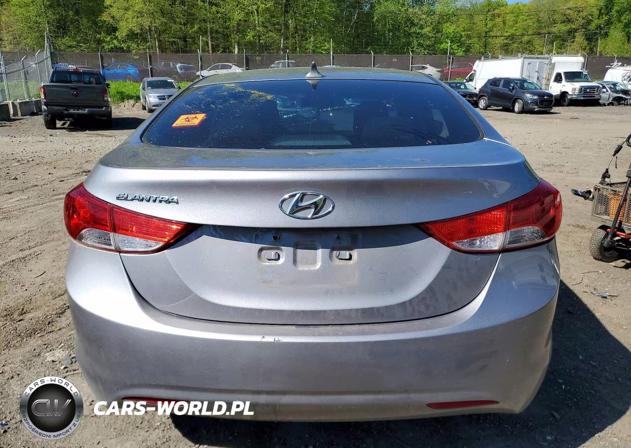 2012 Hyundai Elantra Gls VIN:KMHDH4AE2CU189383 - 6