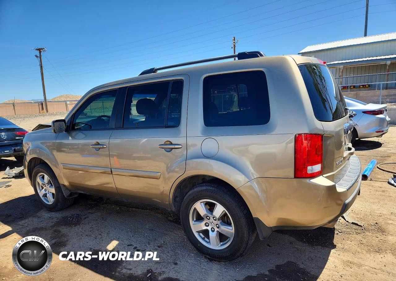 2009 Honda Pilot Ex VIN:5FNYF38489B019436 - 2