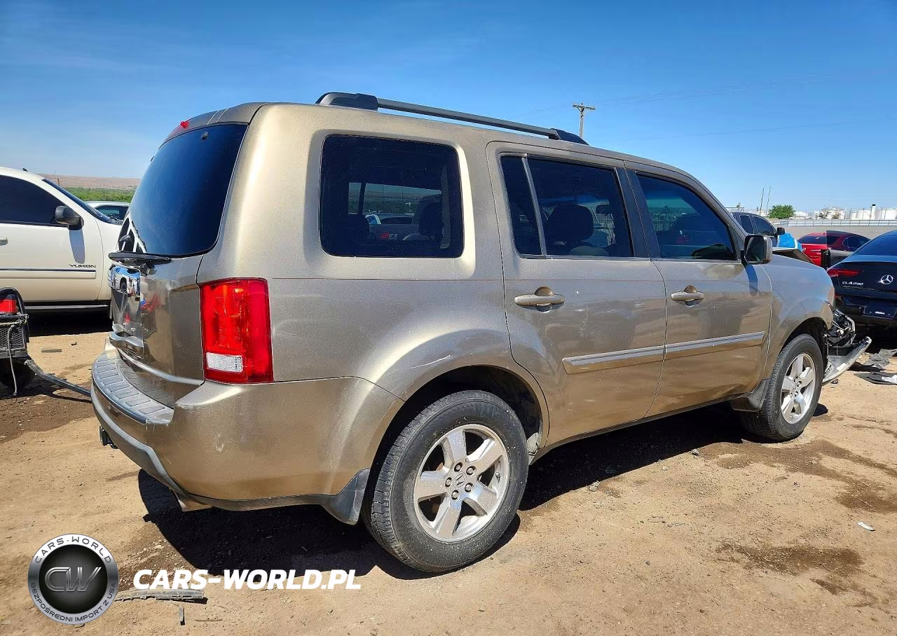 2009 Honda Pilot Ex VIN:5FNYF38489B019436 - 3