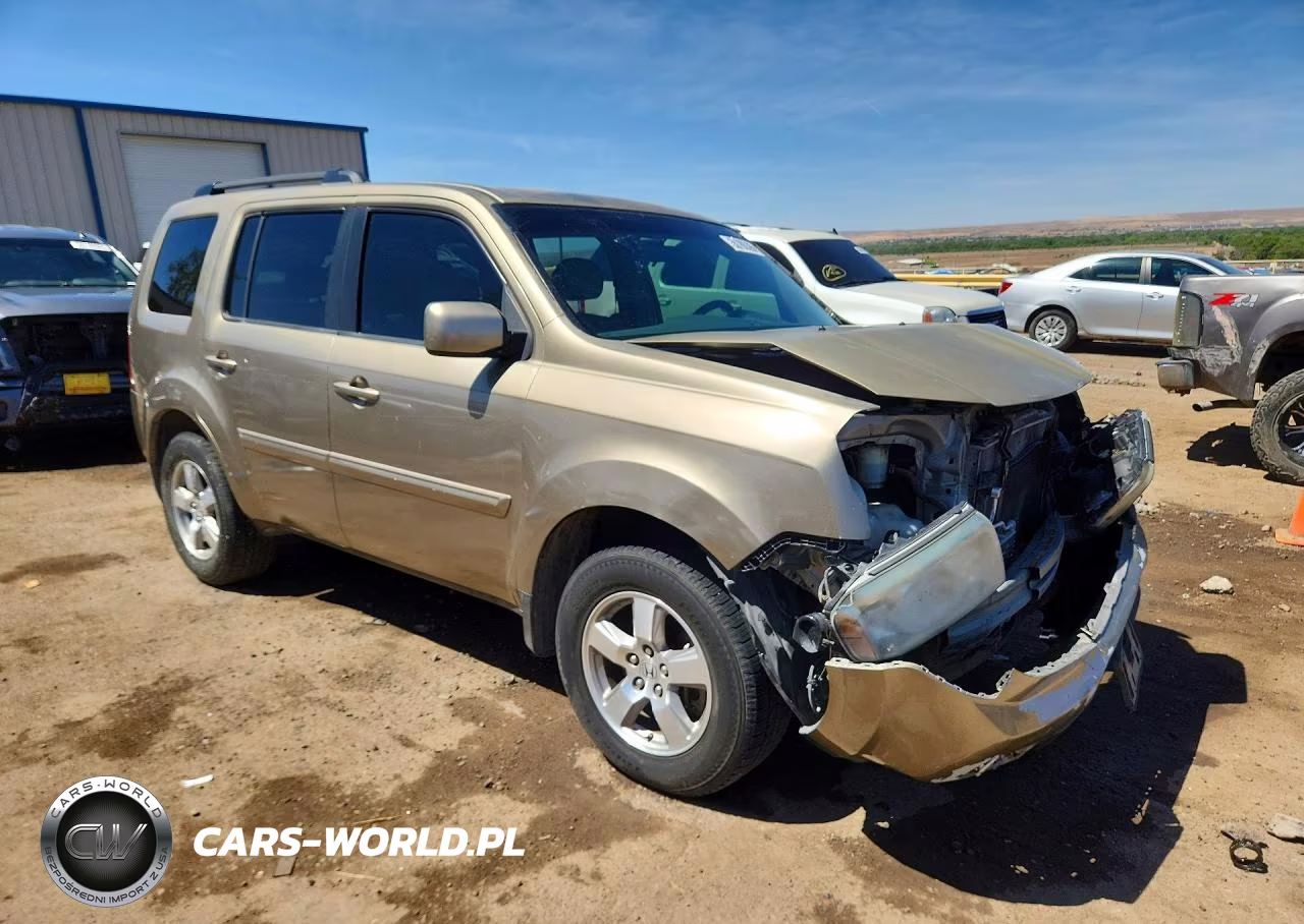 2009 Honda Pilot Ex VIN:5FNYF38489B019436 - 4