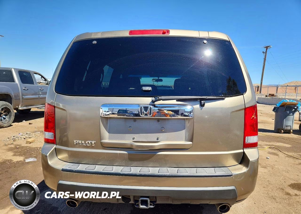 2009 Honda Pilot Ex VIN:5FNYF38489B019436 - 6