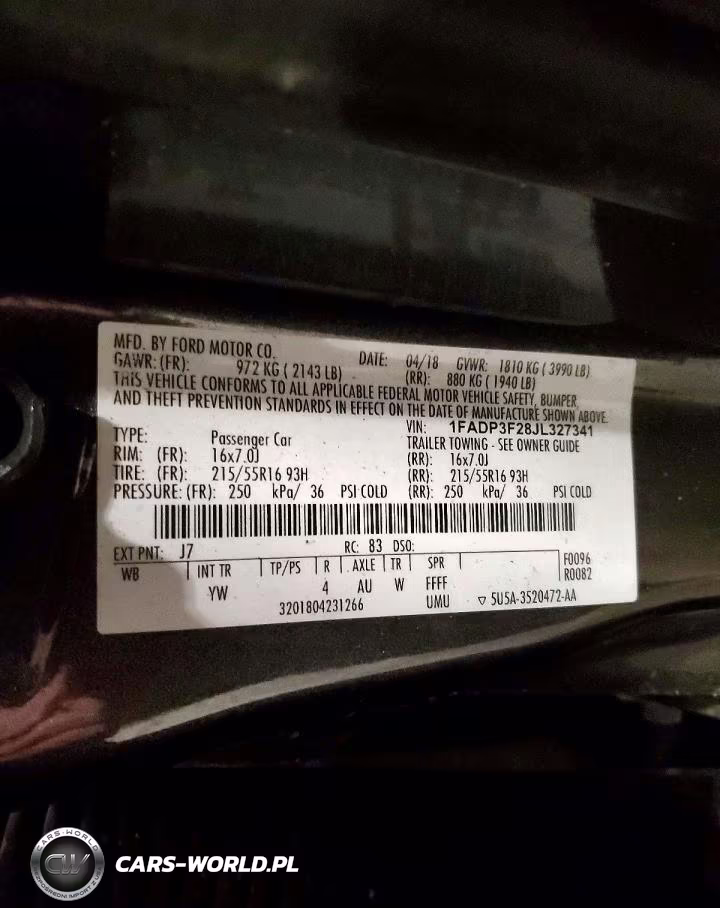 2018 Ford Focus Se VIN:1FADP3F28JL327341 - 13