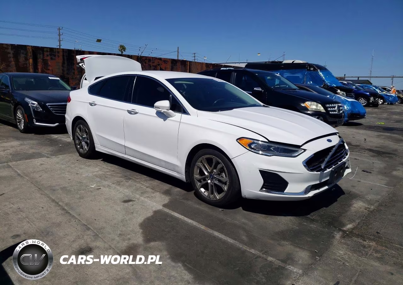 2019 Ford Fusion Sel VIN:3FA6P0CD5KR233451 - 4