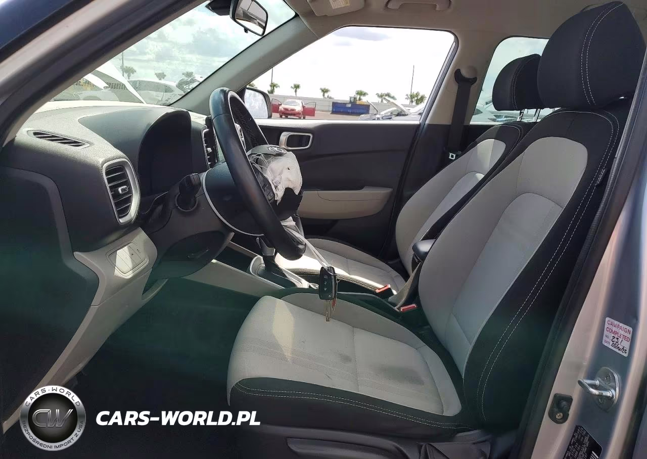 2021 Hyundai Venue Sel VIN:KMHRC8A34MU104197 - 7