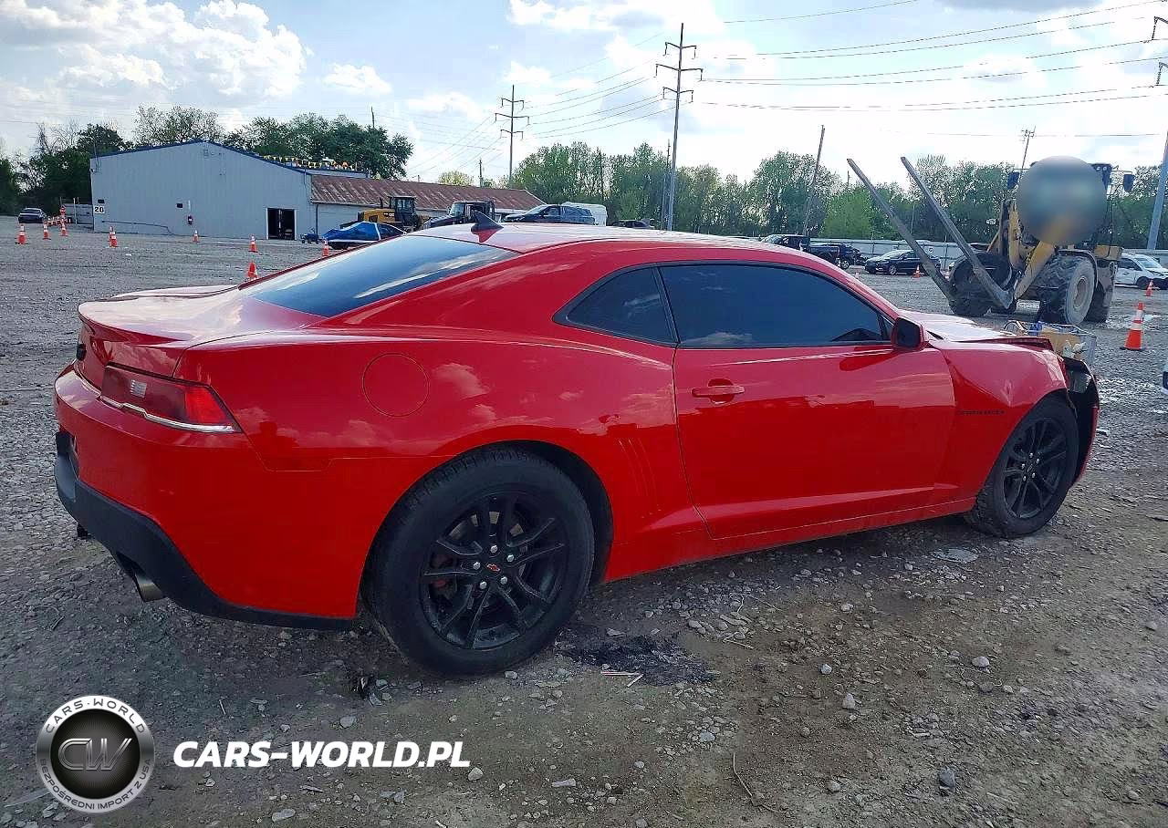 2014 Chevrolet Camaro Ls VIN:2G1FA1E3XE9273887 - 3