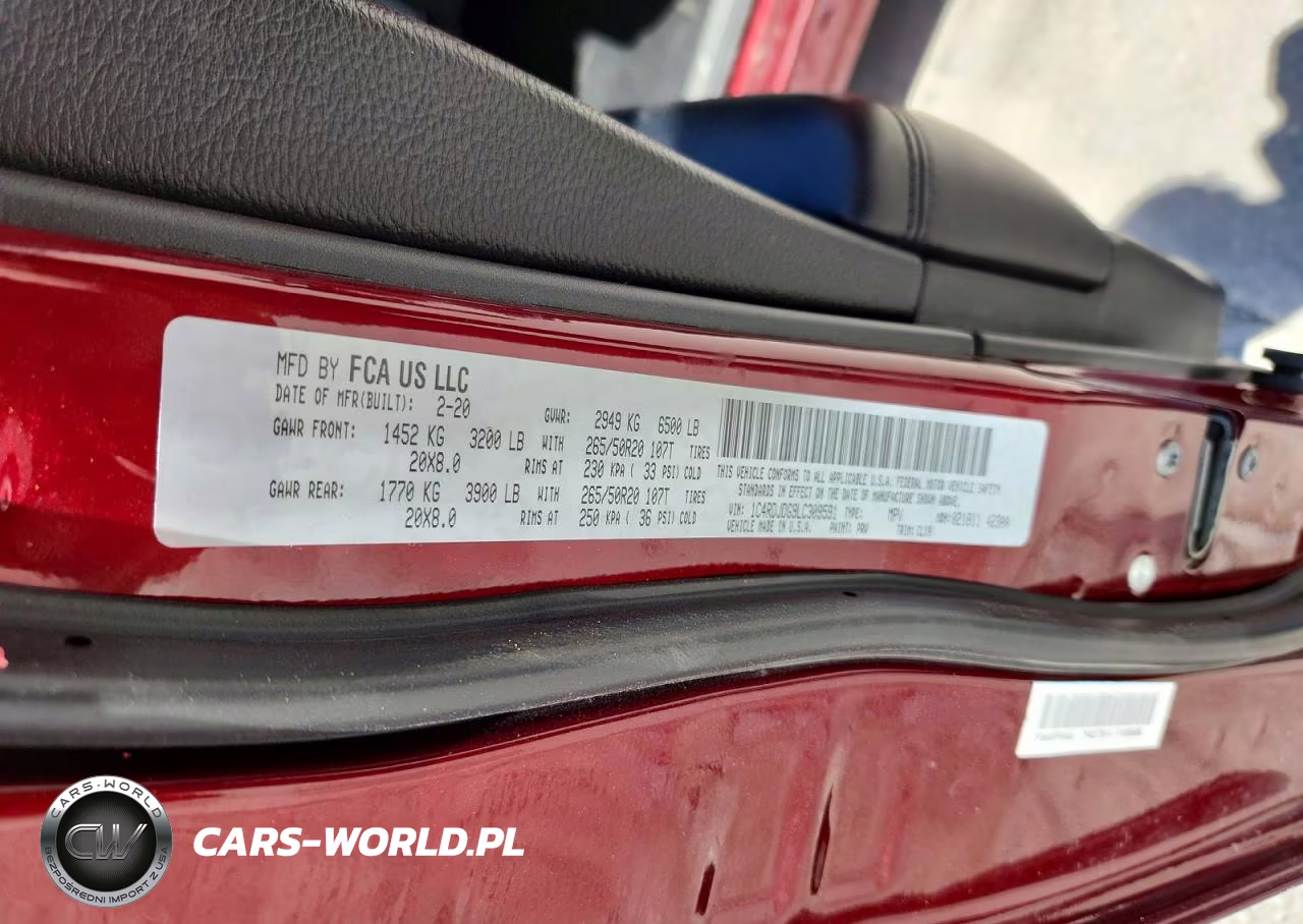 2020 Dodge Durango Gt VIN:1C4RDJDG9LC309591 - 13