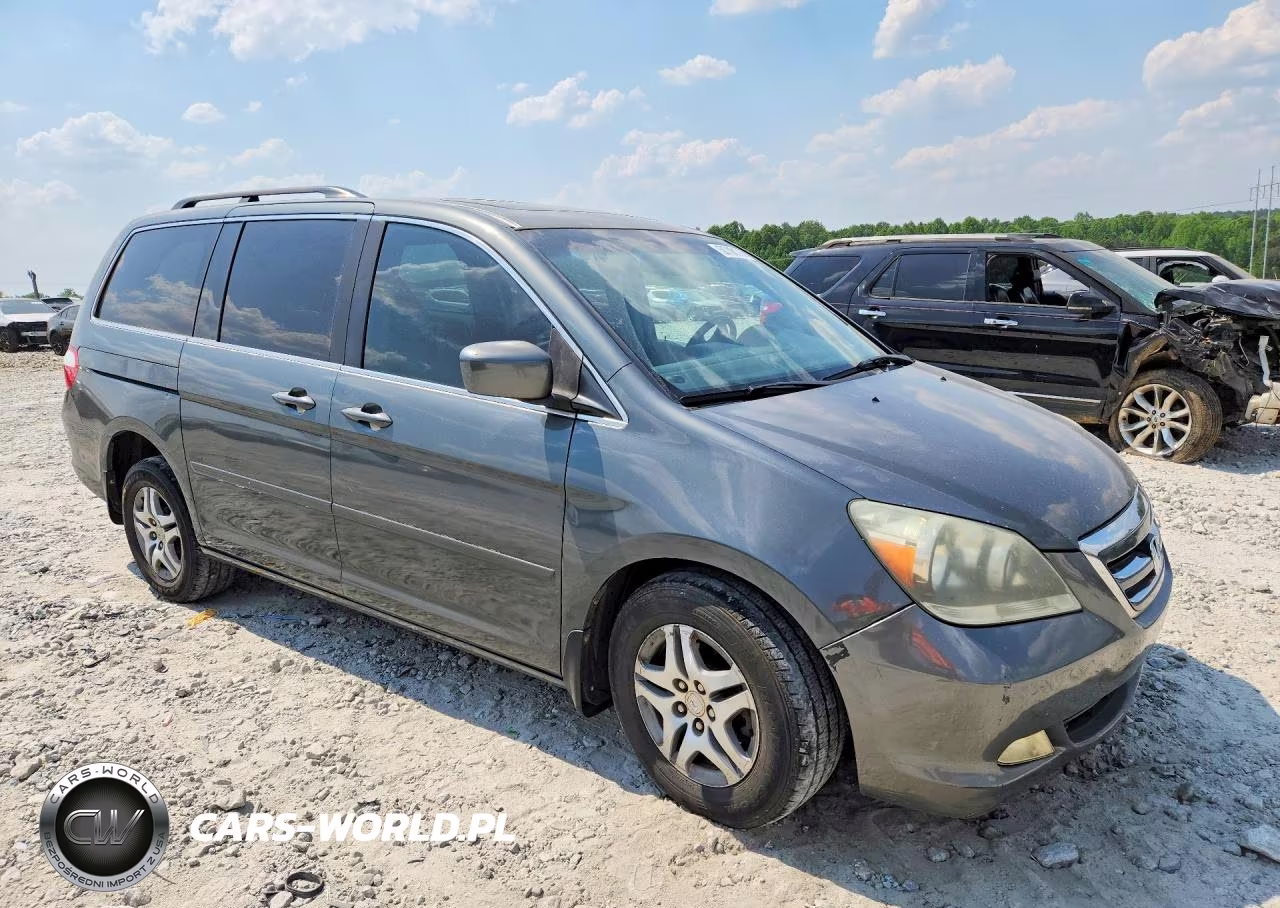 2007 Honda Odyssey Exl VIN:5FNRL38627B437051 - 4