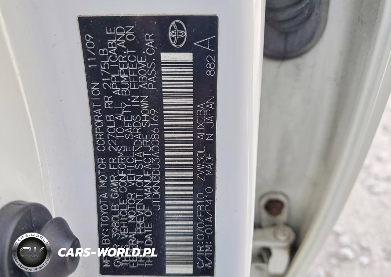 2010 Toyota Prius Iii VIN:JTDKN3DU3A0086169 - 12