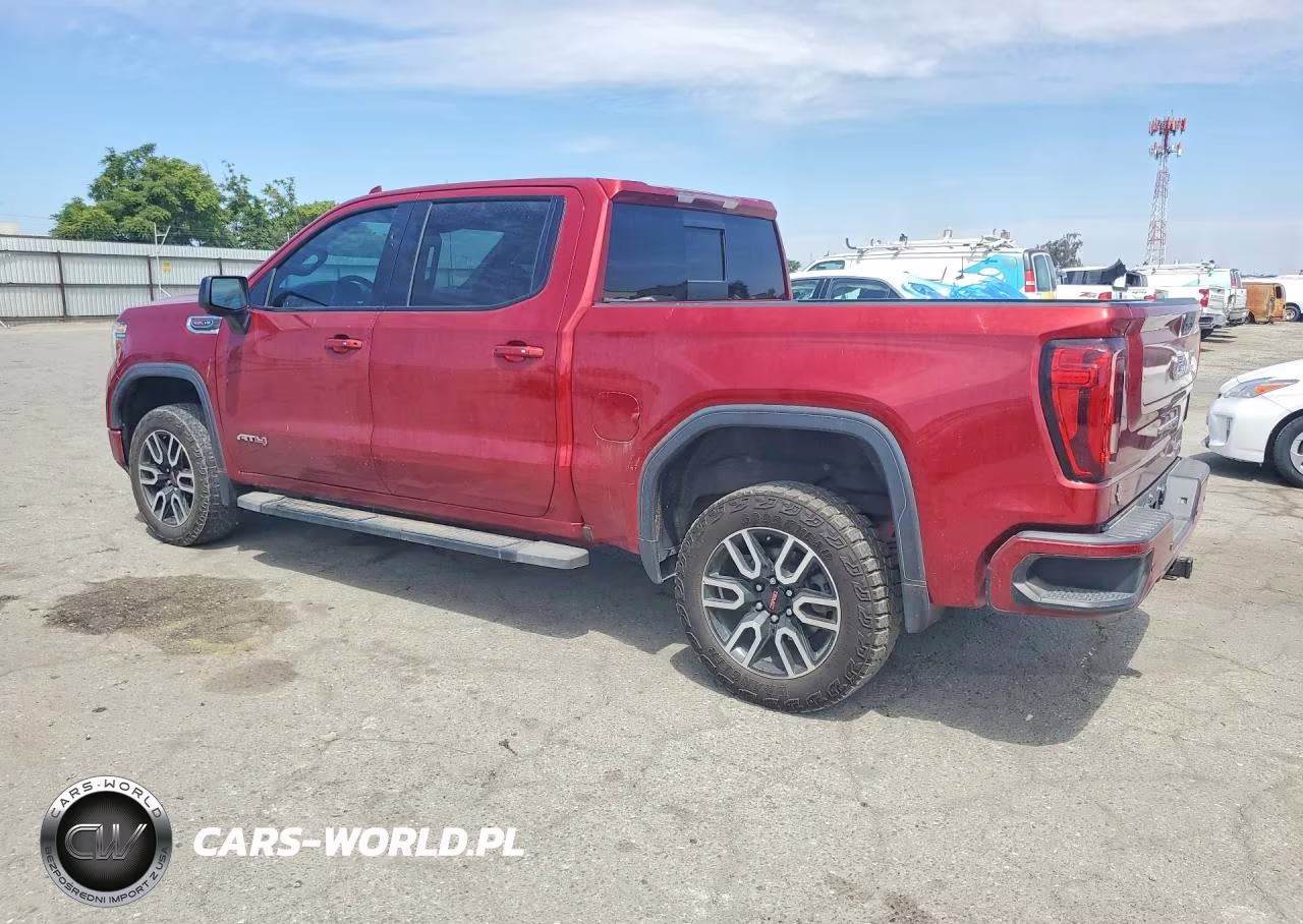 2021 GMC Sierra K1500 At4 VIN:3GTP9EED4MG244426 - 2
