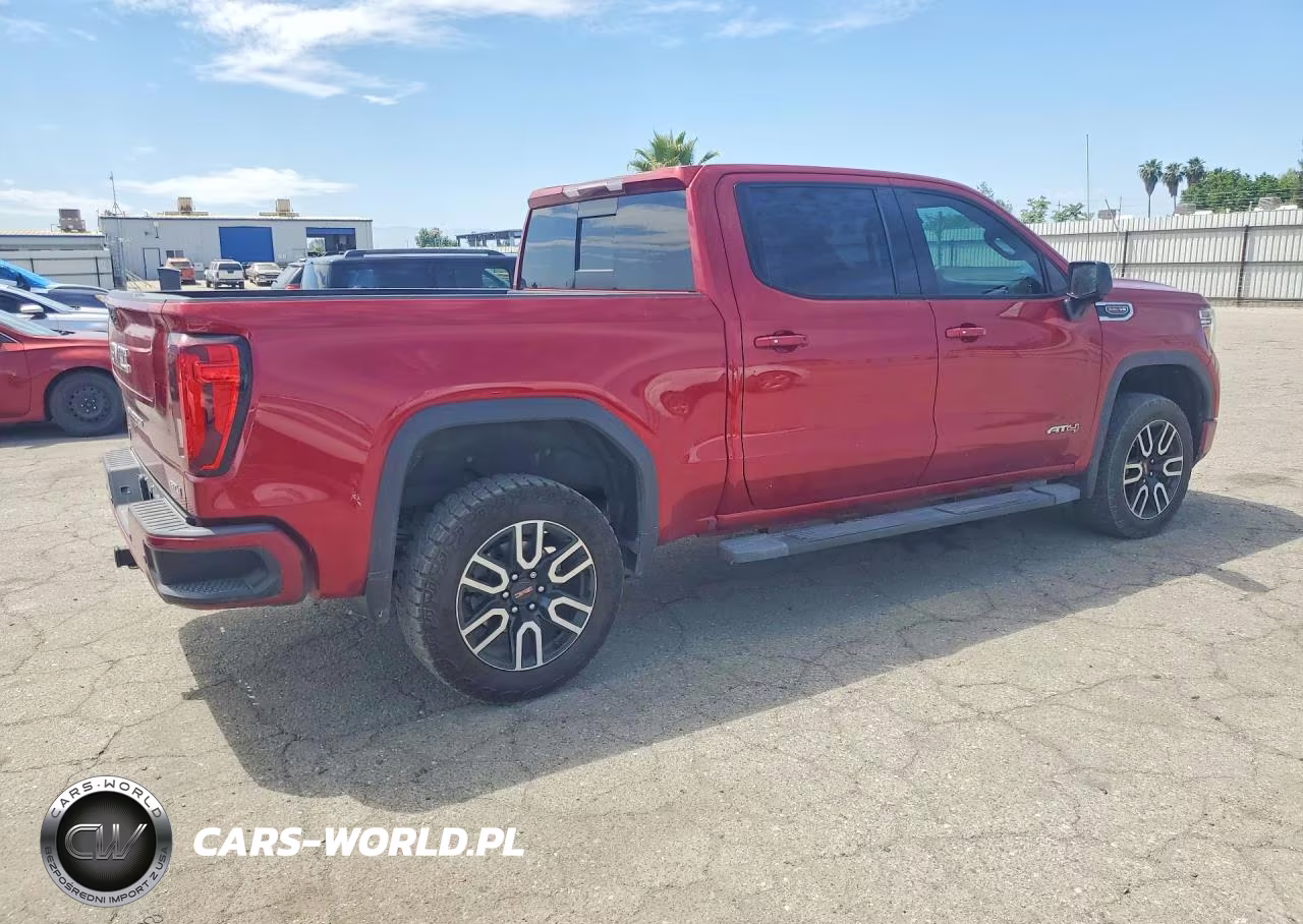 2021 GMC Sierra K1500 At4 VIN:3GTP9EED4MG244426 - 3