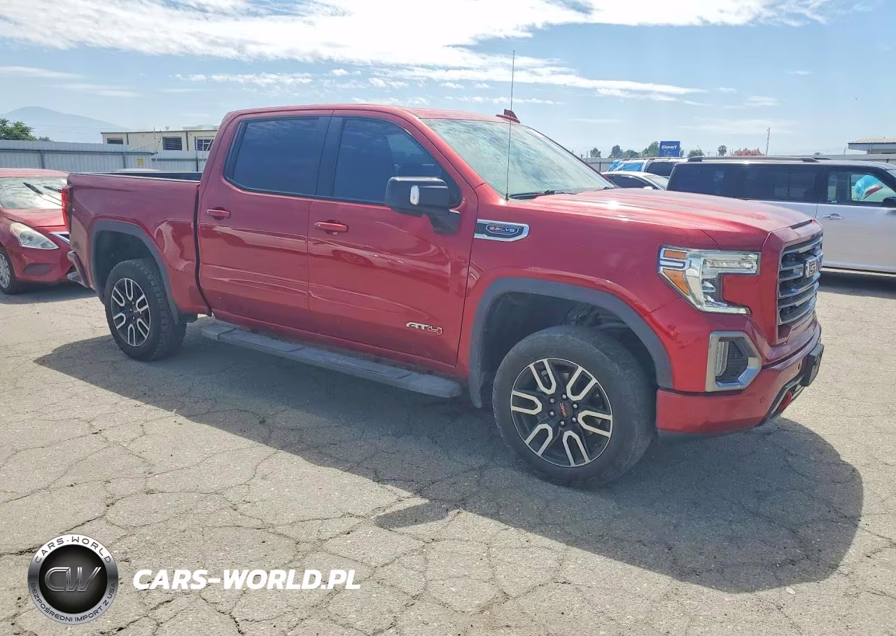 2021 GMC Sierra K1500 At4 VIN:3GTP9EED4MG244426 - 4
