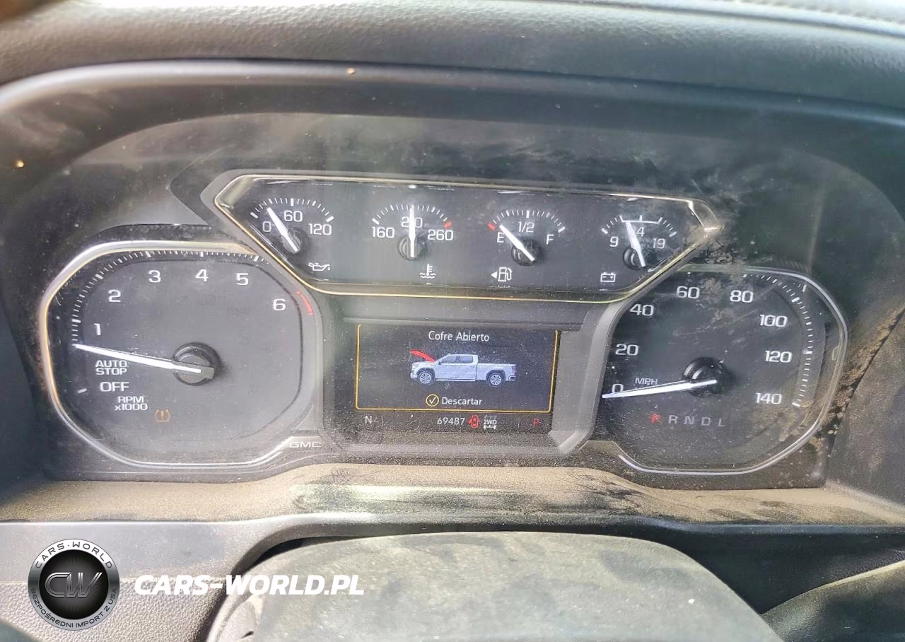 2021 GMC Sierra K1500 At4 VIN:3GTP9EED4MG244426 - 9