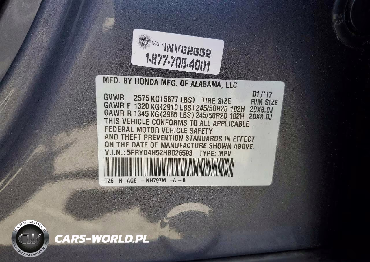 2017 Acura Mdx Technology VIN:5FRYD4H52HB026593 - 13