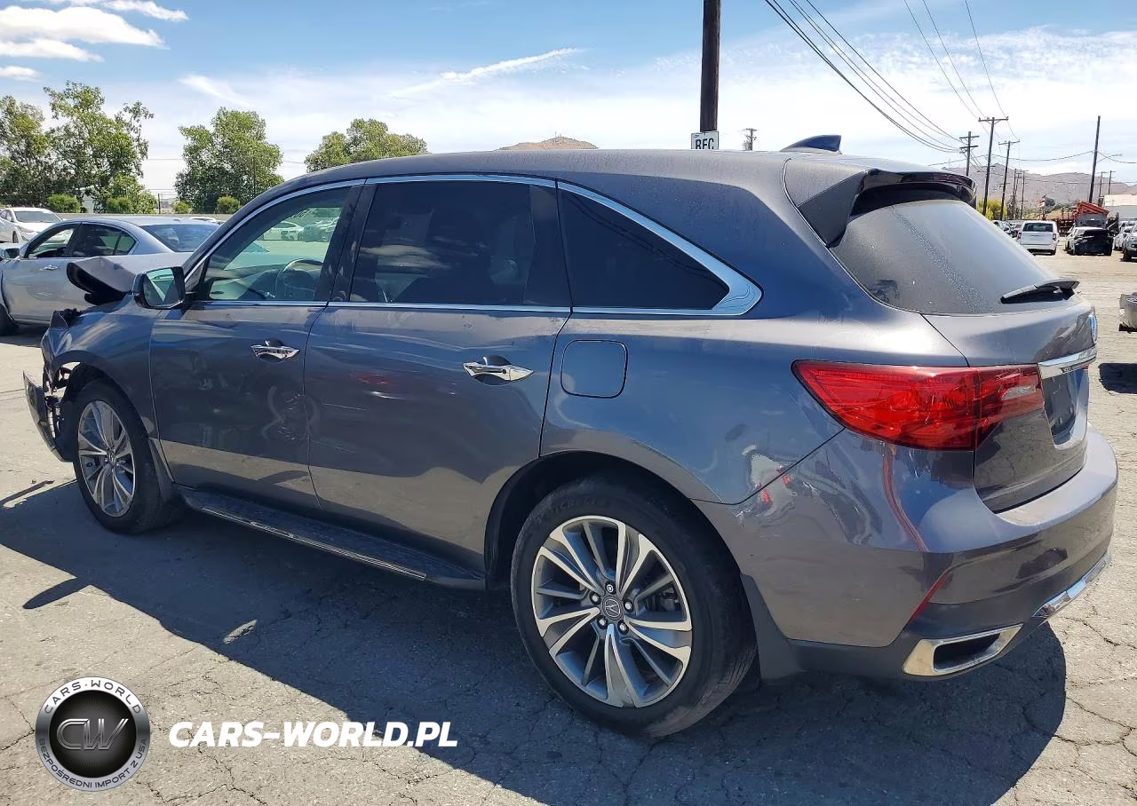 2017 Acura Mdx Technology VIN:5FRYD4H52HB026593 - 2