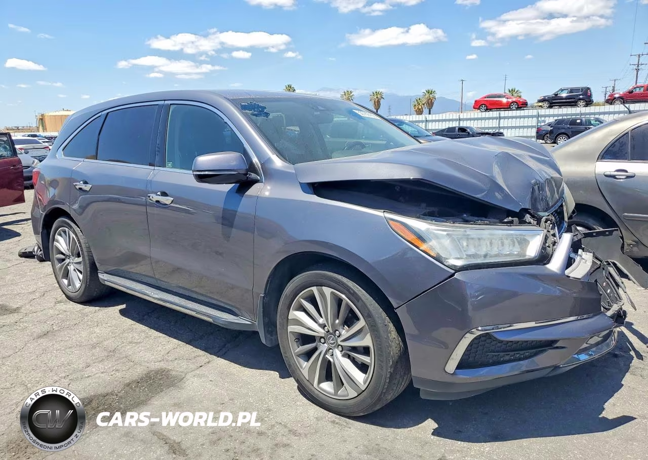 2017 Acura Mdx Technology VIN:5FRYD4H52HB026593 - 4
