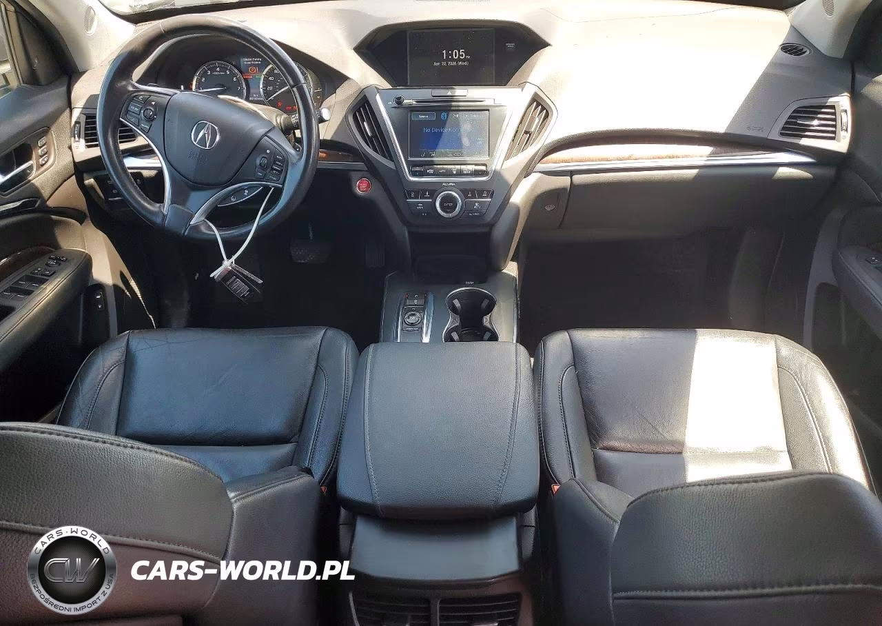 2017 Acura Mdx Technology VIN:5FRYD4H52HB026593 - 8