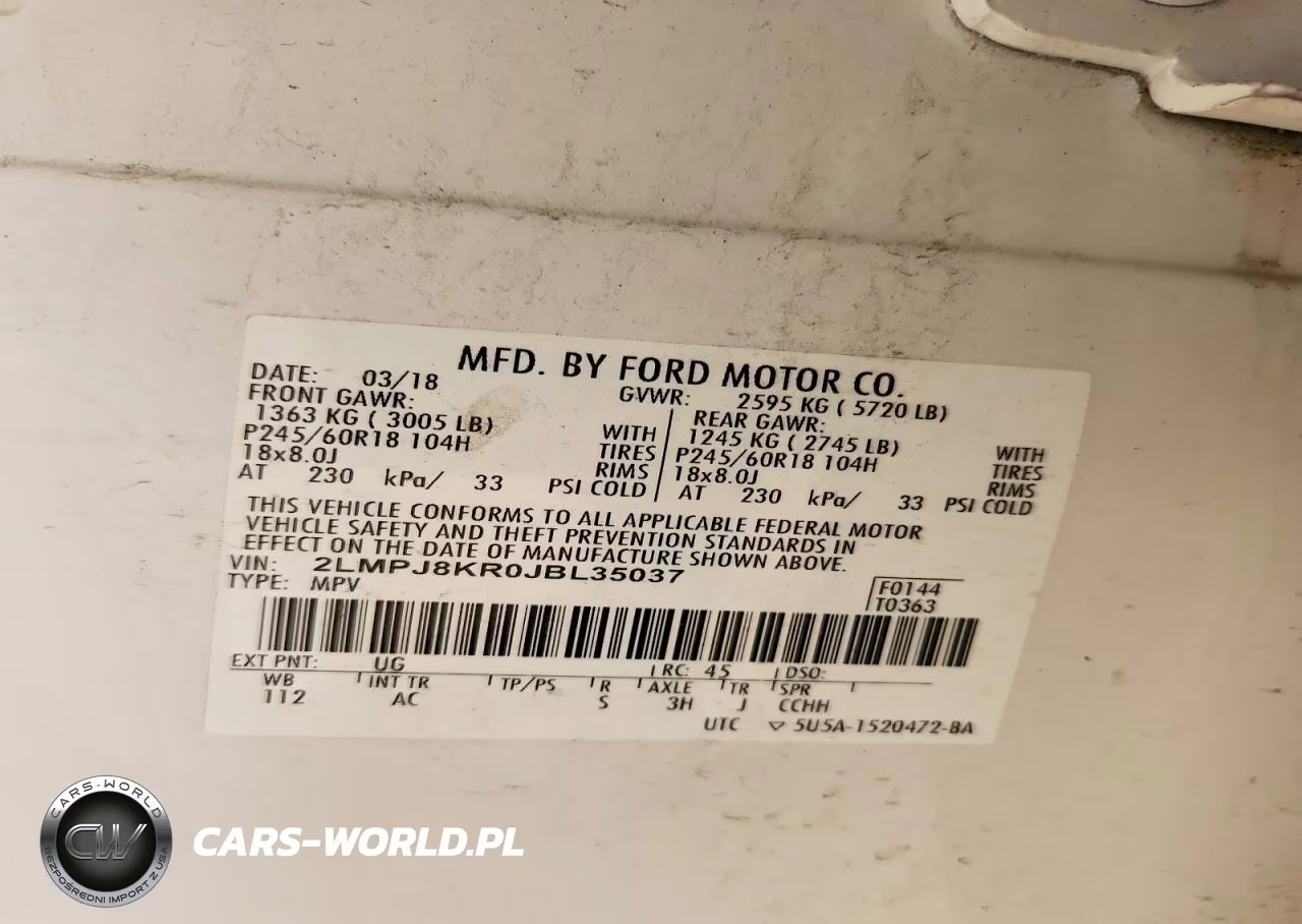 2018 Lincoln Mkx Select VIN:2LMPJ8KR0JBL35037 - 14