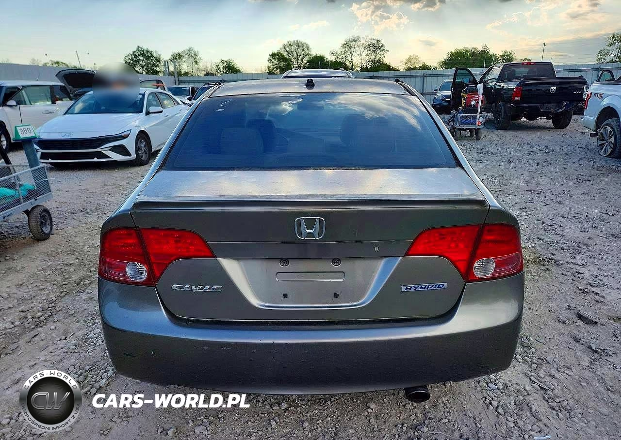 2006 Honda Civic Hybrid VIN:JHMFA36236S008915 - 6