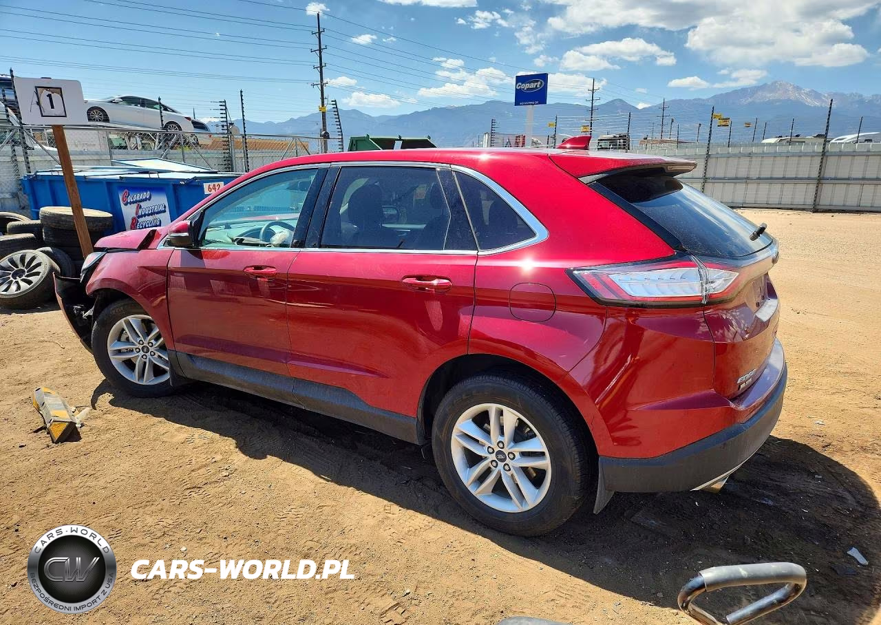 2018 Ford Edge Sel VIN:2FMPK4J9XJBC51665 - 2