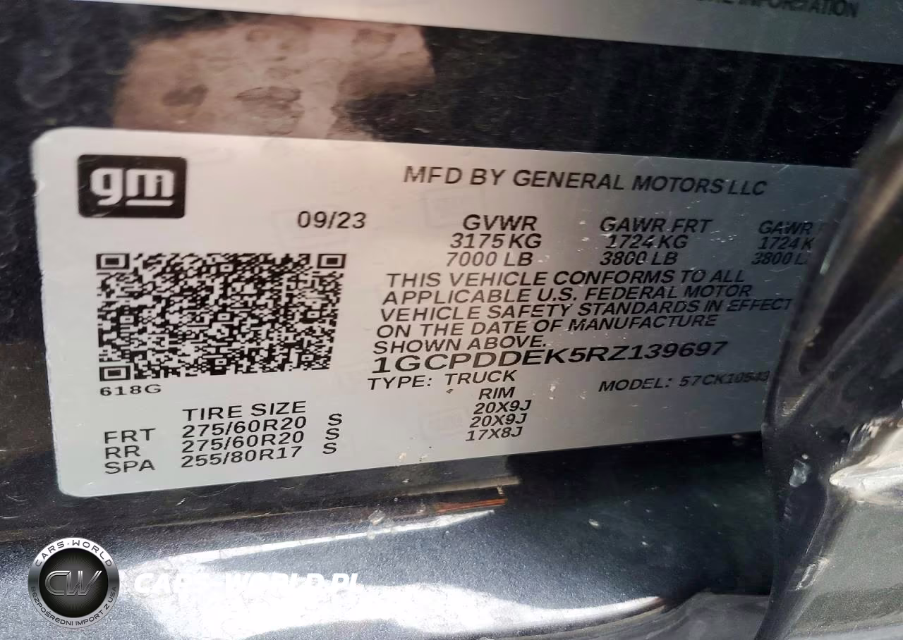 2024 Chevrolet Silverado K1500 Lt VIN:1GCPDDEK5RZ139697 - 12
